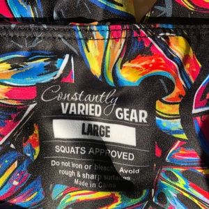 CVG Capri Leggings are squat proof, sweat proof, have pockets on each side.